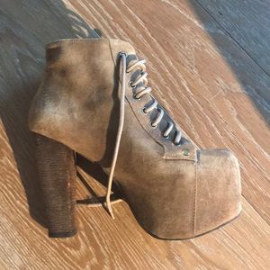 Tan Jeffrey Campbell heels